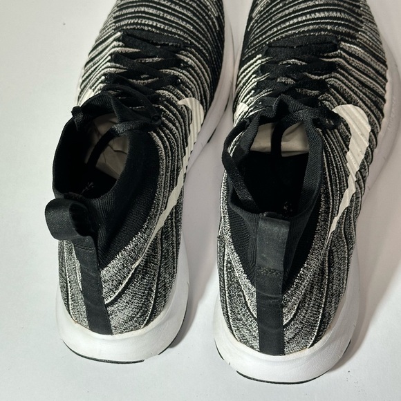Black and White Striped Sneakers main image 5